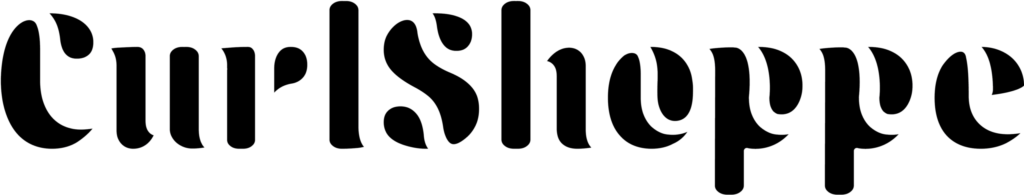 Decorative black logo text in an ornate serif font, brand identifier (text unreadable in this context).